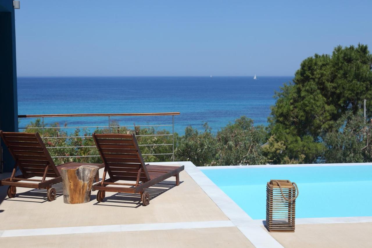 Capro - Milos Bay Villas Áyios Nikítas Exterior foto