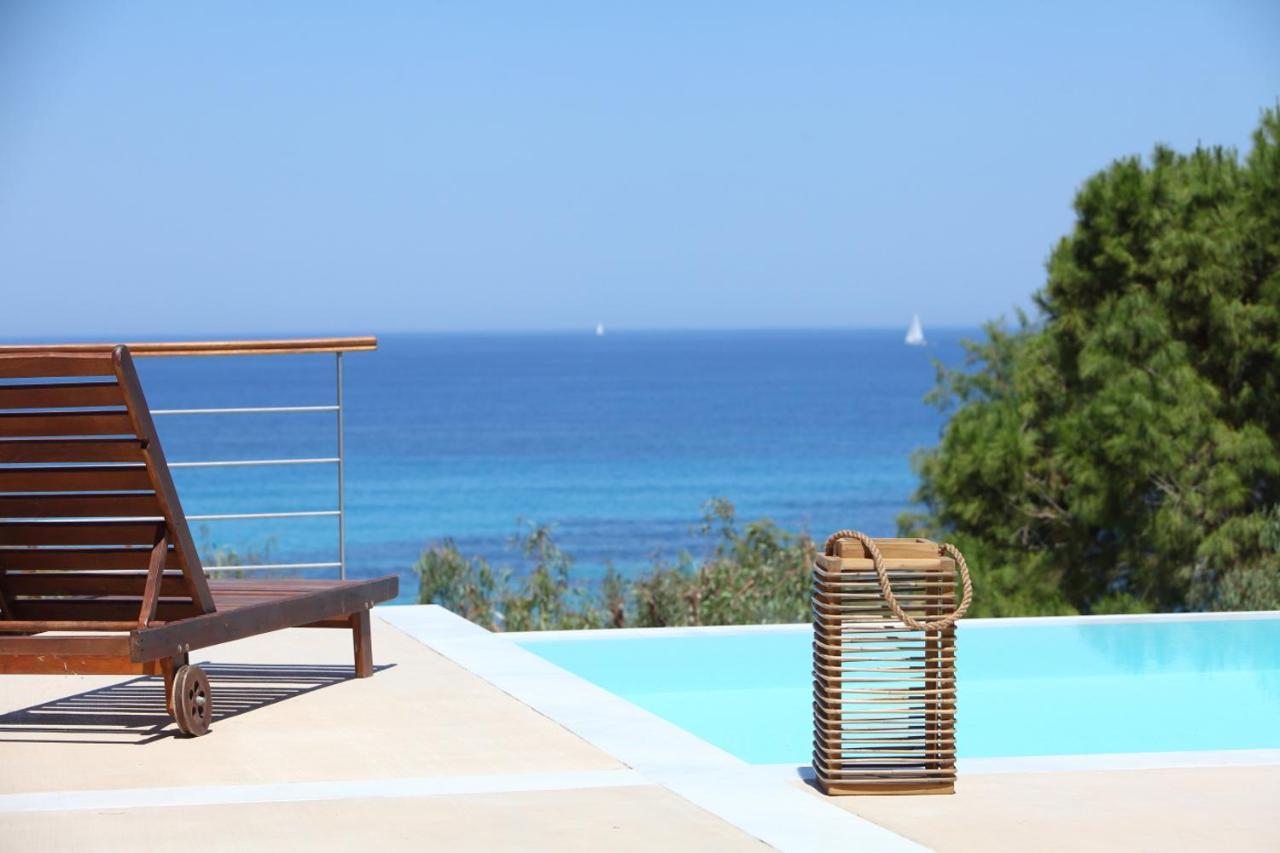 Capro - Milos Bay Villas Áyios Nikítas Exterior foto